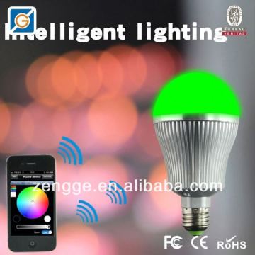 gu20 led light bulbs lamps with bluetooth Remote,2013 hot products