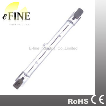 r7s linear halogen lamp 118mm 78mm CE ROHS