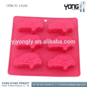 Non-stick Car Mold Silicone Jello Chocolate Pudding Bread Cake Mold