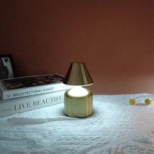 Mini Metal Table Lamp with Touch Dimming Feature