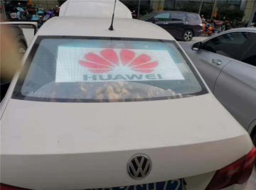 Car Rear Window Transparent Led Display