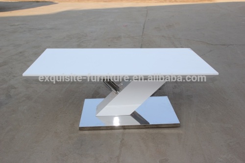 unique design high gloss dining table