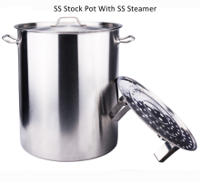 High quality Stainless Steel for extra durability stockpots