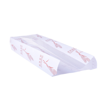 Reusable Block Bottom Burger Paper Bag Flat Bottom