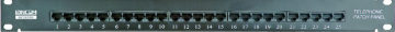 Lancom Fully Stock factory high speed cat3 telephone patch panel 25 ports