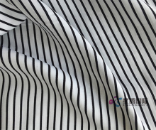 Classic Striped 100% Spun Rayon Printed Fabric