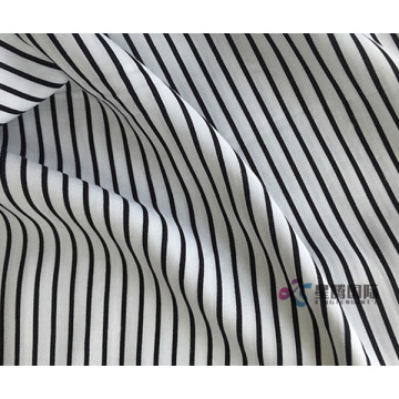 Classic Striped 100% Spun Rayon Printed Fabric