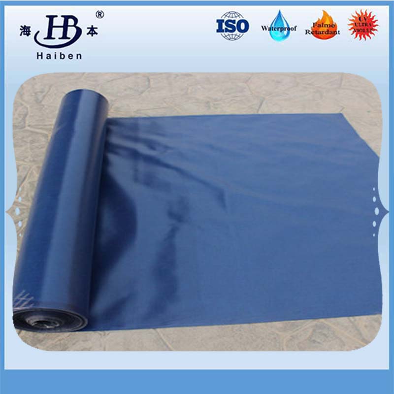 PVC laminated polyester tarpaulin canvas fabric