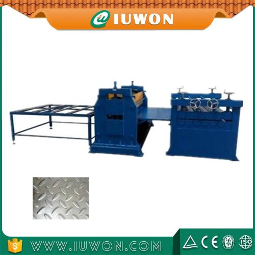 Willow Shape Metal Sheet Embossing Machine