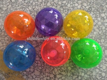 10cm high bounce glitter bounce ball