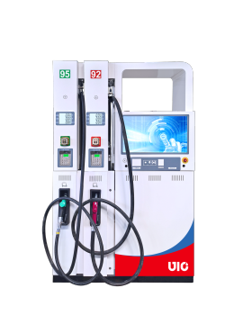 Dual Output Fuel Pump with Four Hoses