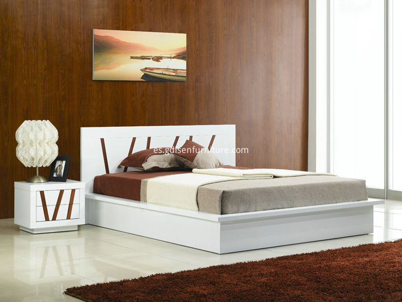 Modern high gloss bedroom furniture