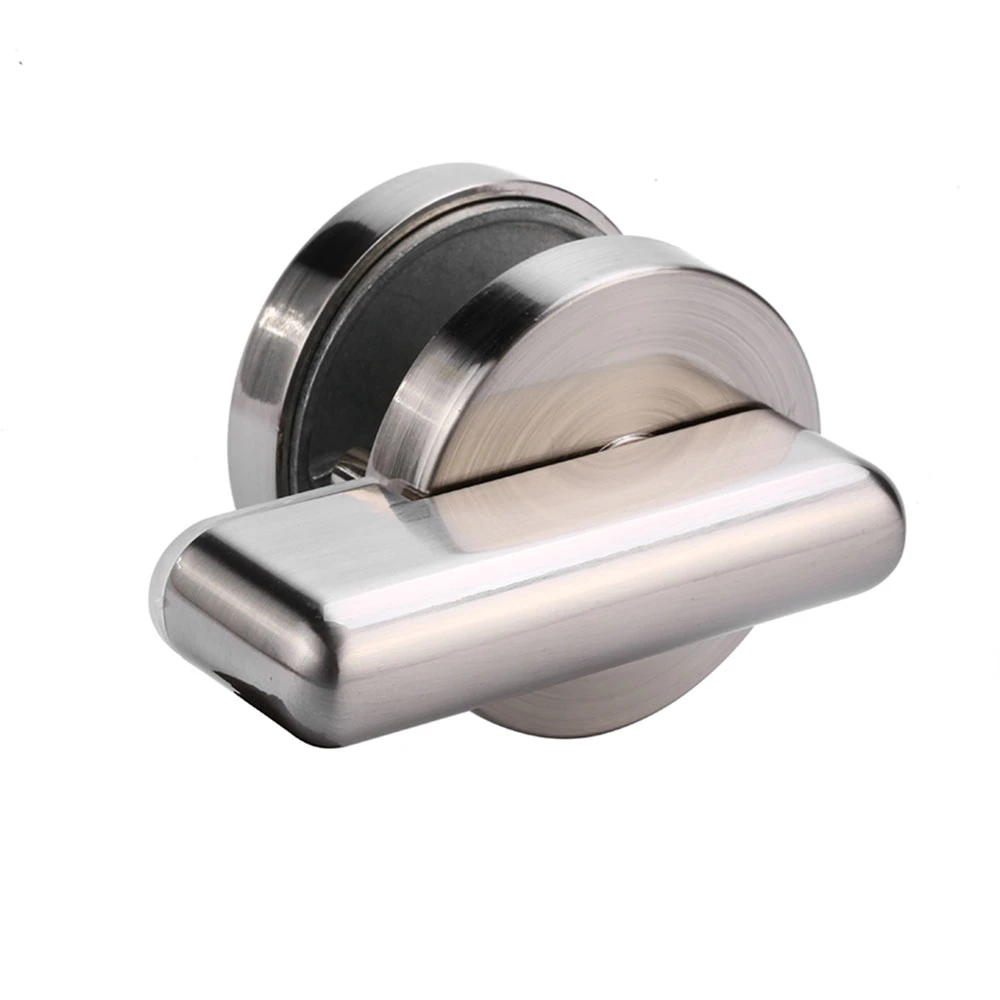 Round Shape Zinc Alloy Stainless Steel Bathroom Door Lock