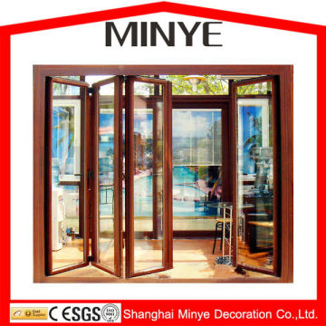 cheap interior folding doors/horizontal bi-folding doors/interior folding doors