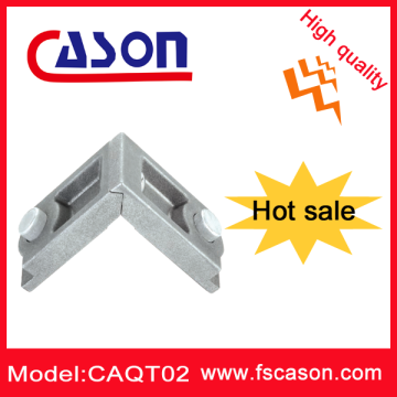 mill finished aluminium window corner joint