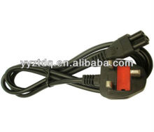 UK standard laptop power cable