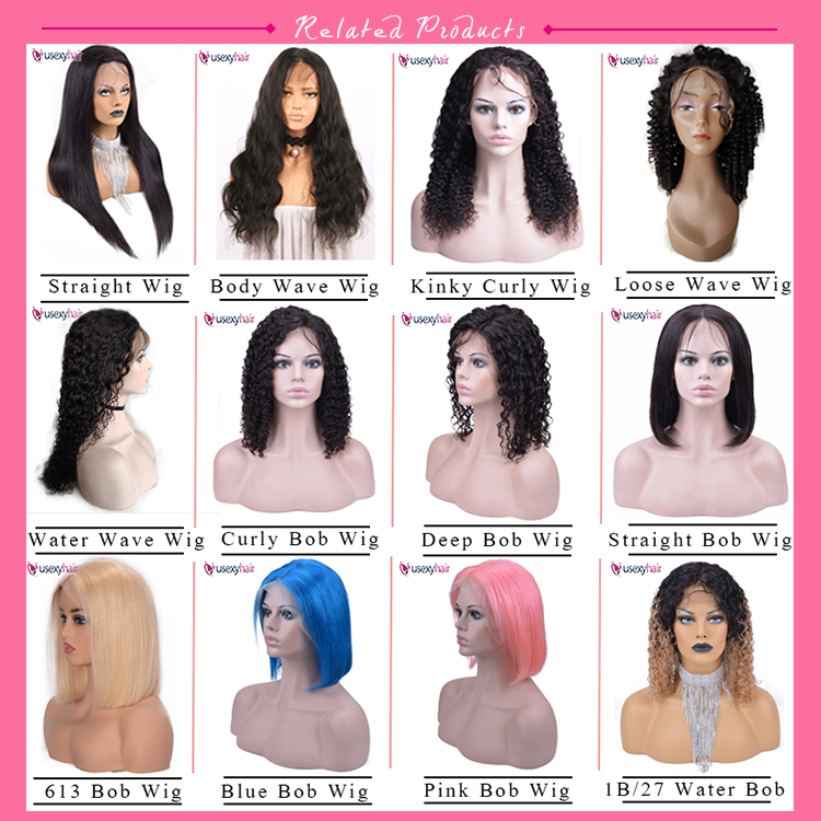 Hot Sale Colored Ombre Color Hair Lace Front Wig Virgin Human Hair Extensions Wigs For Christmas