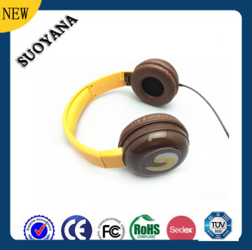 Soft Wearing With Sponge Drop To Drop Free Shiping Headband kid used Headphone