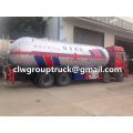 FAW LPG 35.5CBM 8 X 4 tangki pengangkutan lori