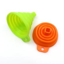 Collapsible Kitchen Silicone Cooking Foldable Funnel