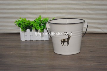 Metal Pail Enamel Bucket Water Bucket Used For Garden