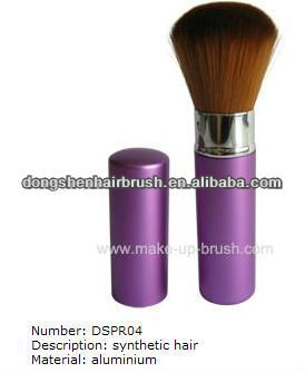 retractable powder brush,Retractable Face Brush Premium Quality ,Makeup/ Cosmetic Brush Retractable Brush