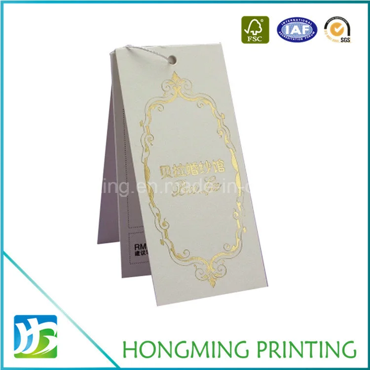 Custom Printing Clothing Paper Hang Tag