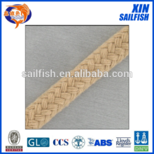double braided polyester rope flat braid rope made in China
