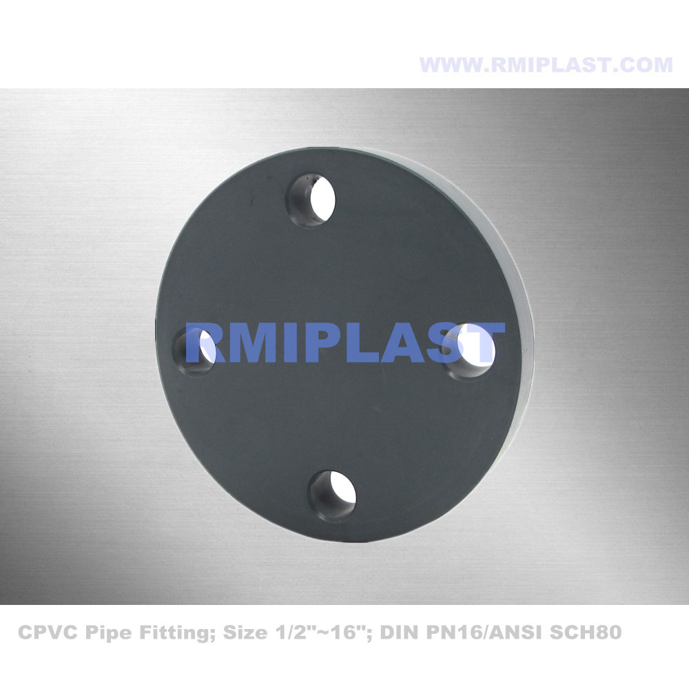 CPVC Bida ciega ANSI CL150 ASME 150LB SCH80