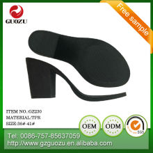 new season tpr sole style lady winter heel boots sole