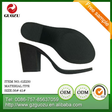 new season tpr sole style lady winter heel boots sole