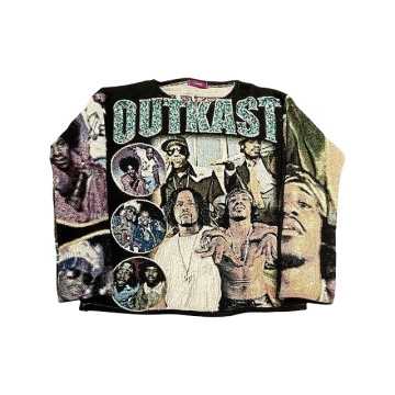 Factory Wearable Blanket Hoodie with Woven Tapestry - Jimi Hendrix Edition