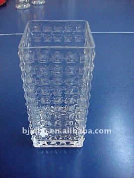 Convex large clear vases glass