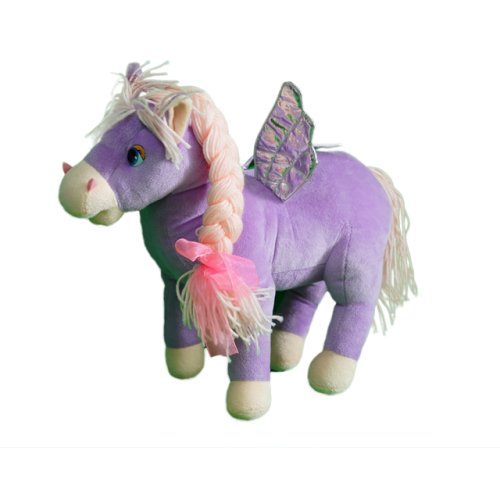 high quality  horse Plush Toys  Waddles Soft Stuffed Animal Doll Cute Cartoon wear strap figure toys Girls Boys Birthday Gift