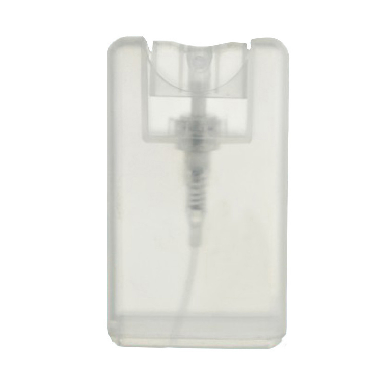 hot selling10ml 20ml pocket plastic credit card spray bottle