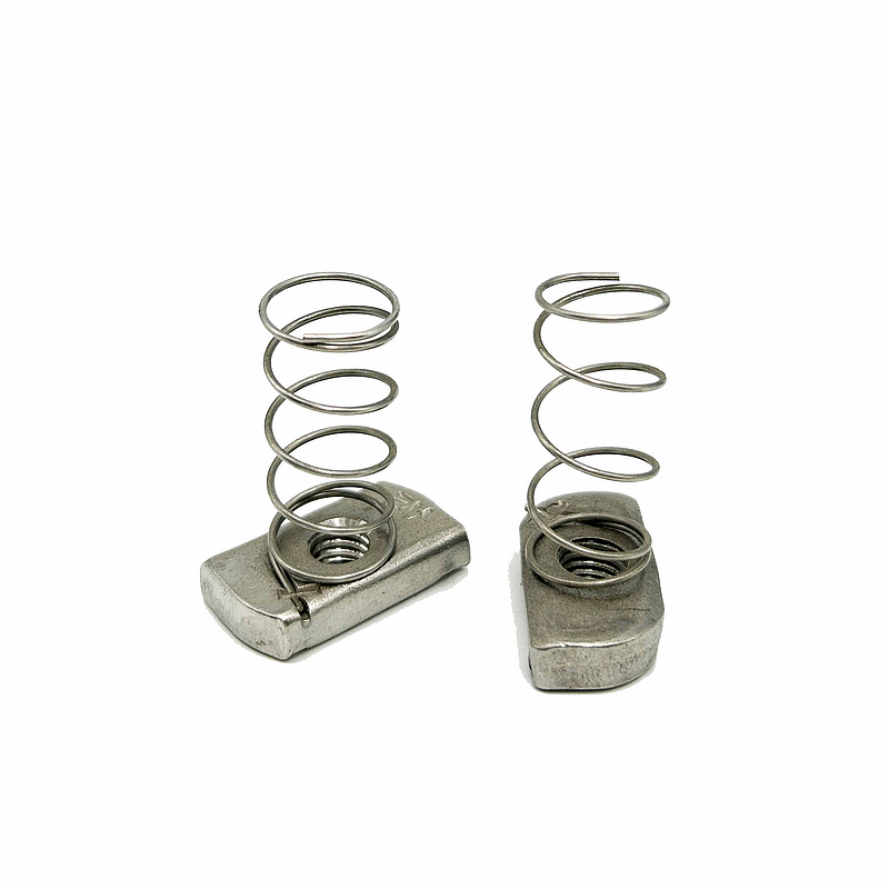 Rugós anya rugóstag csatorna hosszú rugós anya M6 M10 M8 M12 unistrut csatorna anya (3) Spring Nut Strut Channel Long Spring Nut M6 M10 M8 M12 Unistrut Channel Nut (3)