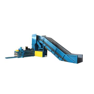 Horizontal hydraulic automatic carton baler machine for sale