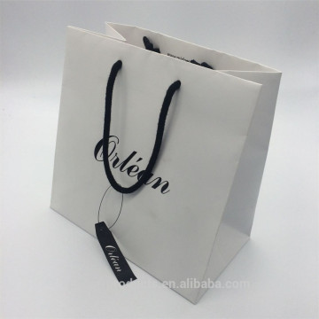 white small bag cheap paper bag white paper packaging