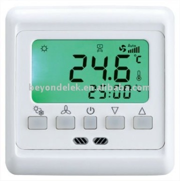 digital thermostat with fan controller