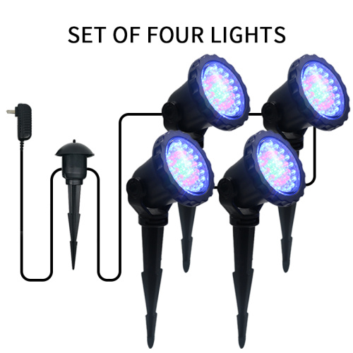 Multi-color Landscape Led Spike Light for Pond Garden