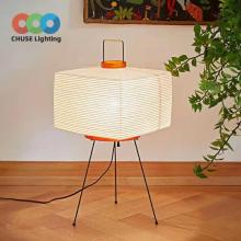 Chinese Lantern Light E27 Bulb Square Paper Lamp Tripod Floor Lamp for Home Decoration