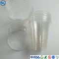 100% biodegradável cor original Termoformed Pla Cup