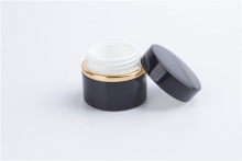 Round Design Acrylic Cosmetic Cream Bottles