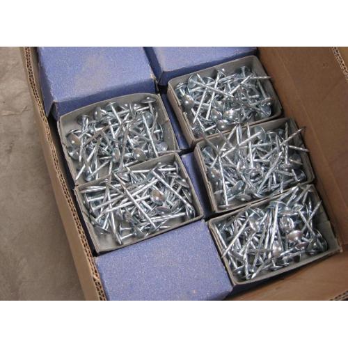 Umbrella Roofing Nails With Twist Shank