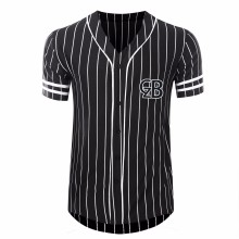 Fahion quick dry buttons baseball tee shirts