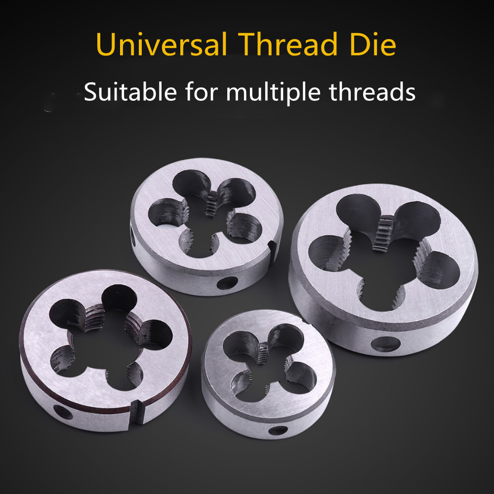 HSS M12x1.5 Metric Round Thread Die Right Hand Used for Hand tap and Machine Tap Cutter