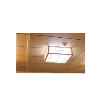 Japanese Wooden Lamps with Traditional Paper Designs