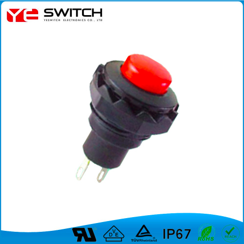 Red1.5a 250VAC Λάγκος στιγμιαίας ώθησης 2pin spst