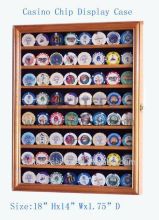 64ct wood chip display rack