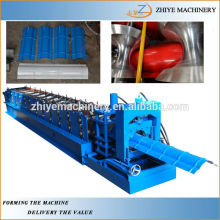 Galvanized Steel Ridge Cap Cold Forming Making Machinery